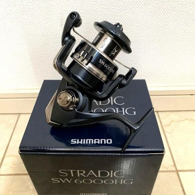 SHIMANO 20 Stradic SW 6000HG Gear Ratio 5.7:1 Spinning Reel with box