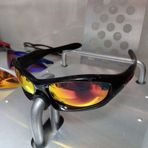 Oakley Monster Dog Custom Model Sunglasses Black Frame and