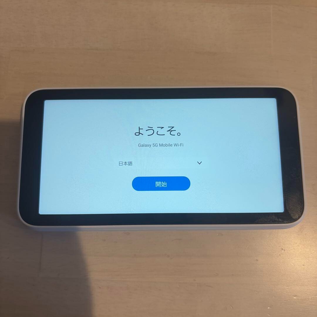 Galaxy 5G Mobile Wifi Wi-fi SAMSUNG SCR01 Sim Free Portable