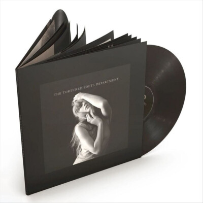 Taylor Swift   The Tortured Poets Department - 2 LP Vinyl Record NEW - Black Dog