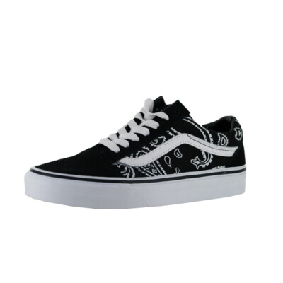 国内配送 VANS BOLD NI PAISLEY WHITE /BLACK Vans Paisley Bold NI White VN0A3WLP42M