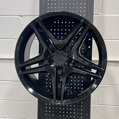 19'' AMG STYLE GLOSS BLACK WHEELS FITS MERCEDES BENZ SLK320 SLK350 SLK500 SLK55