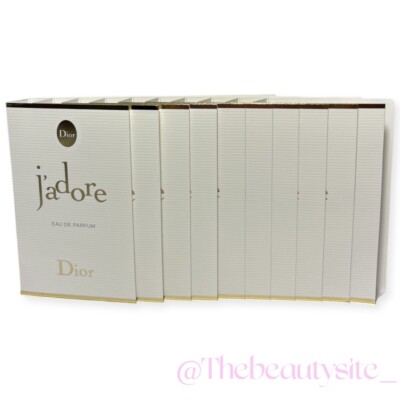 Jadore Eau de Parfum Vial-sample 10 PCS Spray for Women 1ml/0.03 Oz. NEW