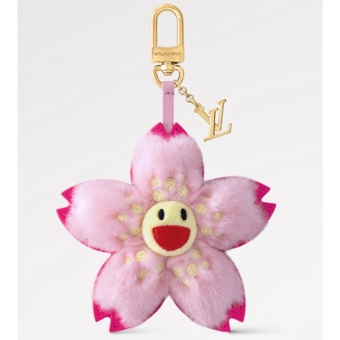 Louis Vuitton × Takashi Murakami Key Holder Cherry Blossom