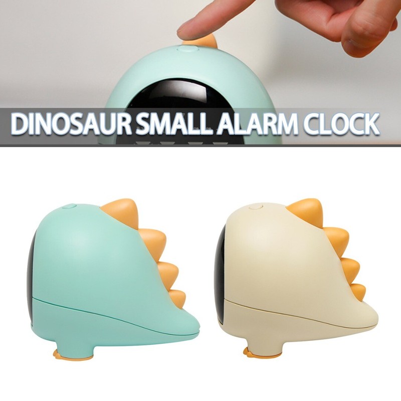 Cute Dinosaur Digital Alarm Clock Children's Sleep Trainier 