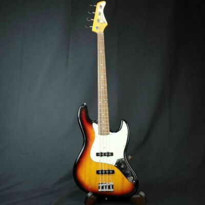 Electric Bass Guitar Fernandes RJB-380 3SB/L Jazz 3TS 3 Tone