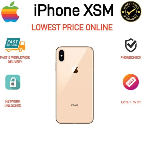 Apple iPhone Xs Max-64GB-All Colors Unlocked -Excellent Apple iPhone Xs Max-64GB-All Colors Unlocked -Excellent