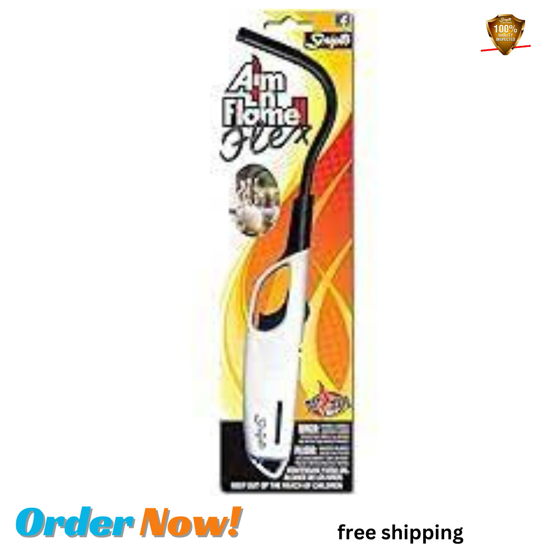 Scripto Multi Purpose, Flame Lighter Flexible, Random Colors Decoflex -PACK Of 3