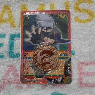 NARUTO カードゲーム コイン+ COIN-6 ゴールド はたけカカシ Naruto Card Game Coin Coin-6 Gold Kakashi Hatake | eBay