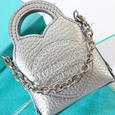 TIFFANY & Co. Return to Tiffany Micro Tote Leaterh Bag