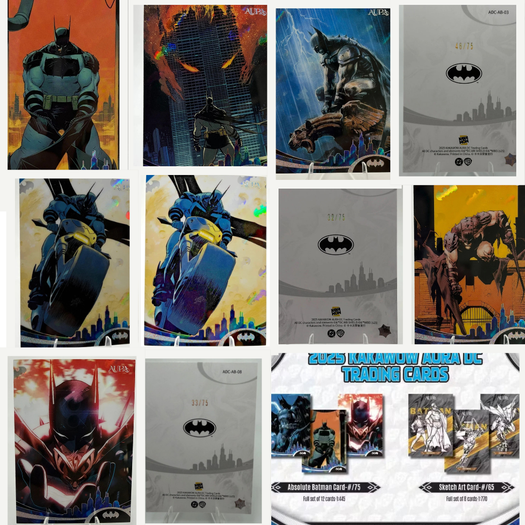 Batman Absolute /75 Kakawow Aura DC 2025 Pick Your Card ADC-B Odds 1:440