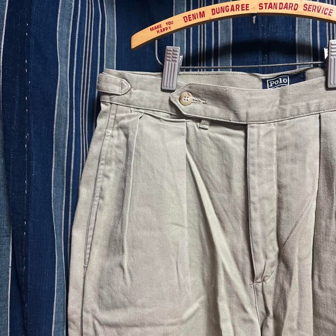 パンツ POLO RALPH LAUREN Gurkha Pants Polo Ralph Lauren 1940s Military Army General Pleated Gurkha