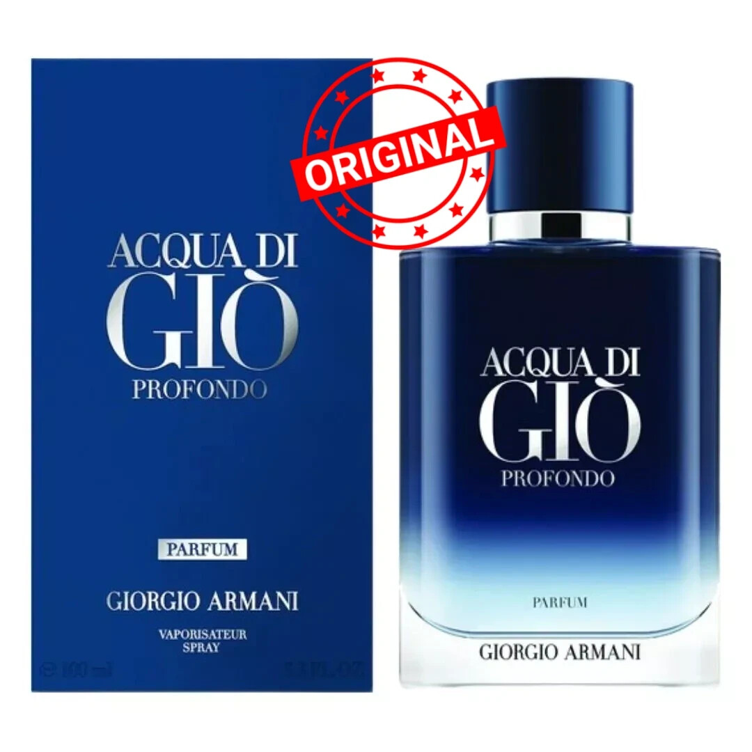 Acqua Di Gio Profondo Parfum Giorgio Armani 💯ORIGINAL 3.4