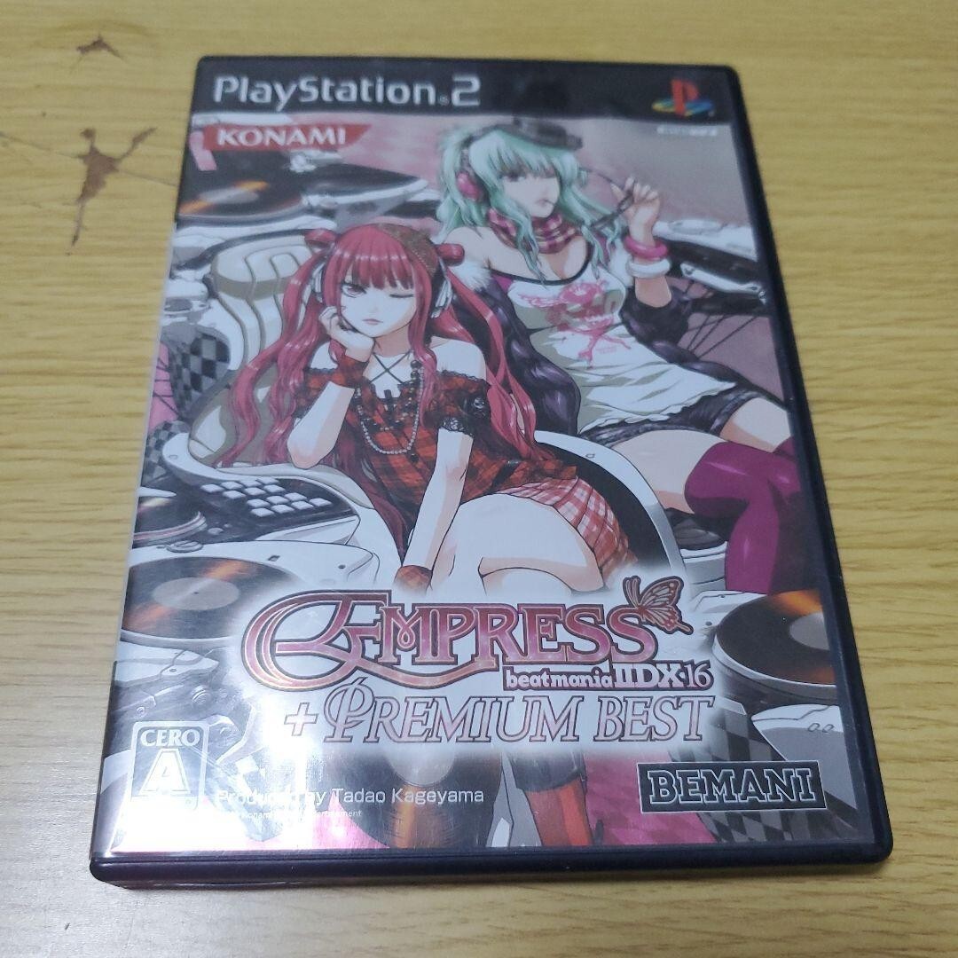 beatmaniaⅡDX16 EMPRESS PREMIUM BEST Beatmania IIDX 16 Empress + Premium Best PS2 Game Soft From