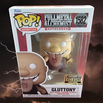 Gluttony entertainment earth exclusive funko # 1582 (nib)With Pop Protector 