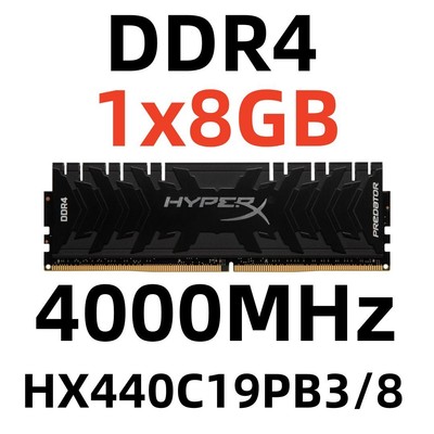 HyperX Predator 8 16 32 GB 4000 MHz DDR4 CL19 DIMM XMP DDR4 SDRAM Memory Kit