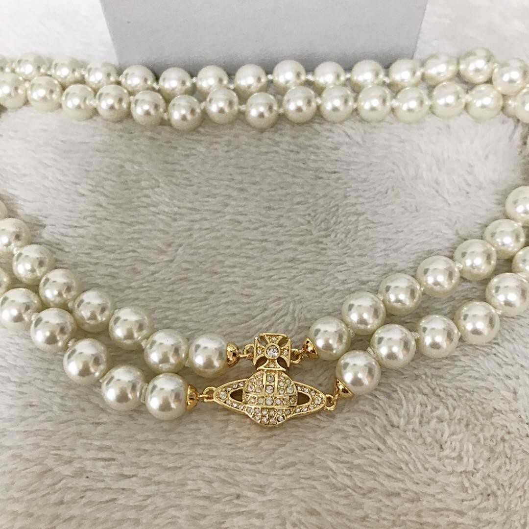 【まいきち着用】Vivienne Westwood perl necklace $_57.JPG?set_id=880000500F
