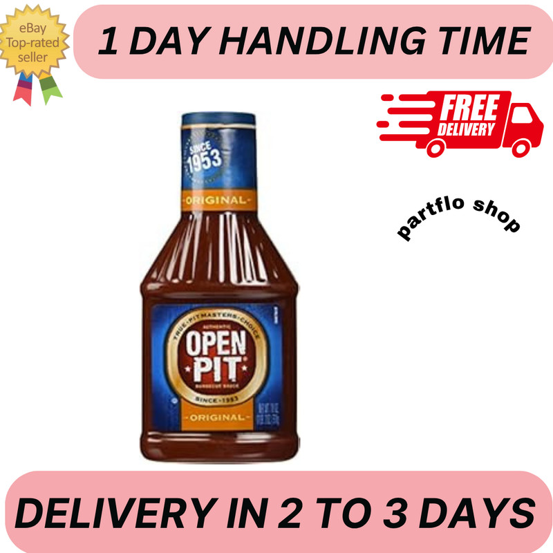 Open Pit Original BBQ Sauce, 18 Oz