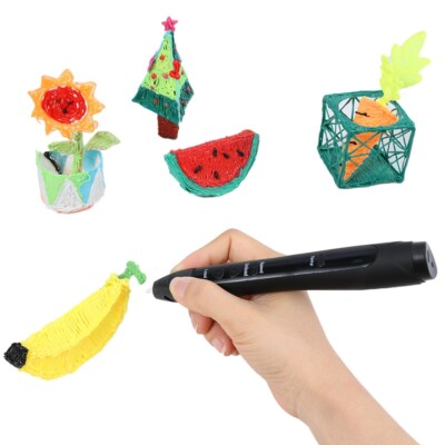 3D Printing Pen-LCD Display,Adjustable Speed Temperature 3D Pen Printer for Kids