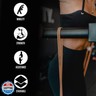 4KOR Fitness 41” Resistance Loop Band - Pair of 2 Orange Resistance Bands (5 to 15 Pounds - 0.25 inches Wide) for Mobility, Yoga, Physical Therapy, Pull Ups, Home or Gym Workouts and More