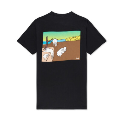Ripndip Nermal Portrait L/S Vintage Black L Tシャツ Nermal Portrait L/S (Vintage Black) – RIPNDIP