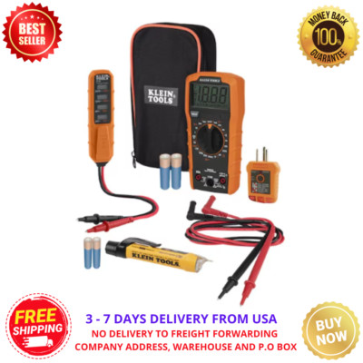 KLEIN TOOLS Digital Multimeter Electrical Test Kit, Mfr # MM320KIT