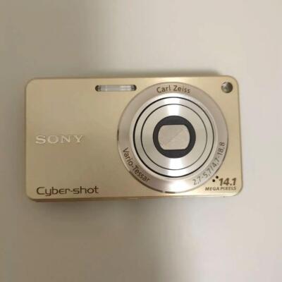 SONY Cyber−Shot DSC-W350 ゴールド SONY Cyber-Shot DSC-W350 Gold Digital Camera 14.1MP 4x Zoom