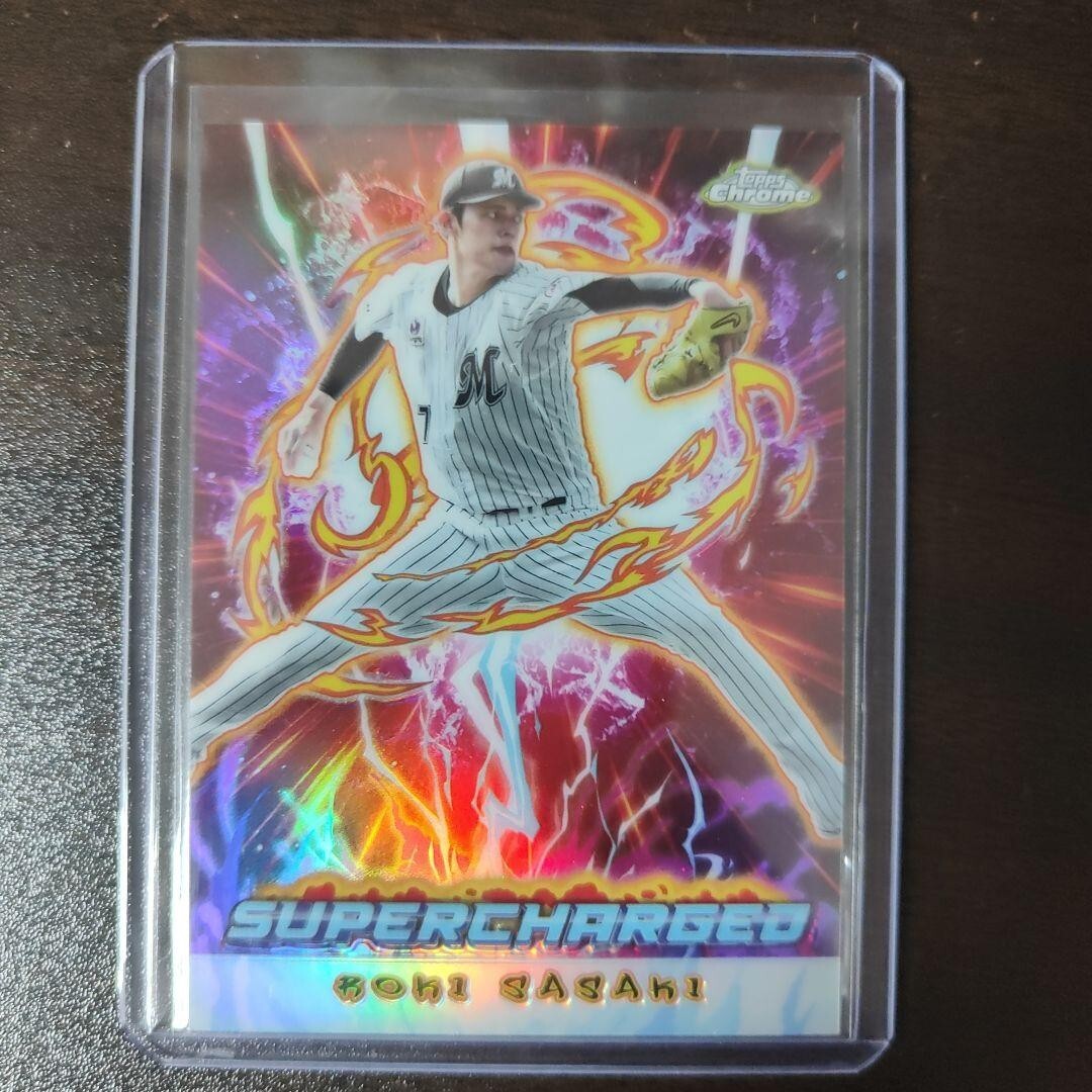topps chrome npb 2024 佐々木朗希SUPER CHARGED ミントモール / MINT 池袋店 / 2024 TOPPS NPB CHROME ベース