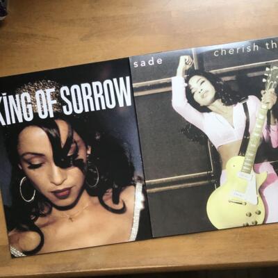  SADE CHERISH THE DAY / king of sorrow 12 INCH VINYL 1993 ORIGINAL records set