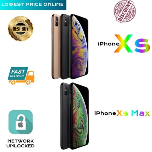Apple iPhone Xs|Xs Max-64GB/256GB-All Colors Network Unlocked-Excellent 3Z/c Apple iPhone Xs|Xs Max-64GB/256GB-All Colors Network Unlocked-Excellent 3Z/c