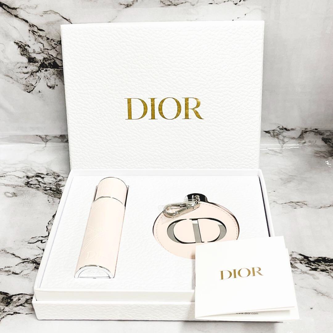 Christian Dior Perfume Atomizer & Mirror W/Box Birthday Gift