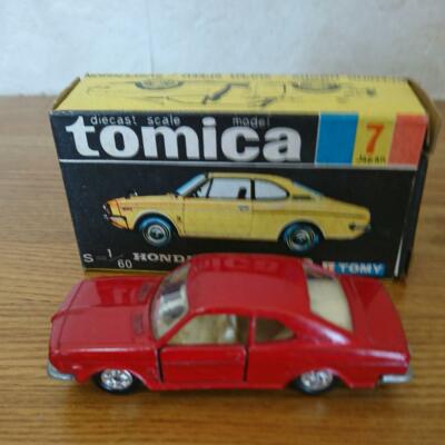 Takara Tomy Tomica Honda 1300 coupe 9 1/60 Red Mini Car Figure Toy