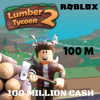  Roblox Lumber tycoon 2  cash (100 million cash)   Safe Delivery 