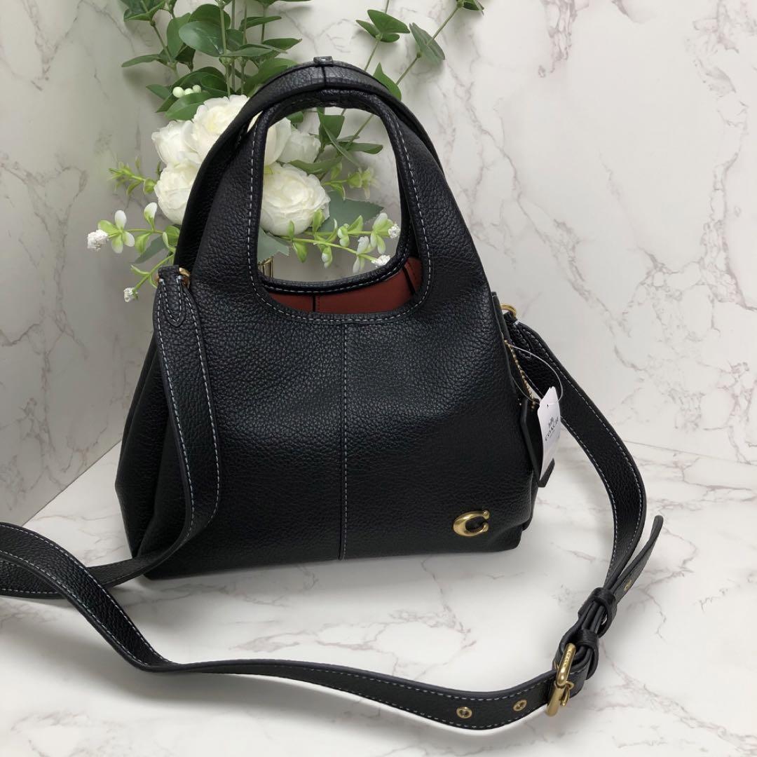 COACH CM545 LANA SHOULDER BAG BLACK 2WAY Outlet NEW Japan | eBay
