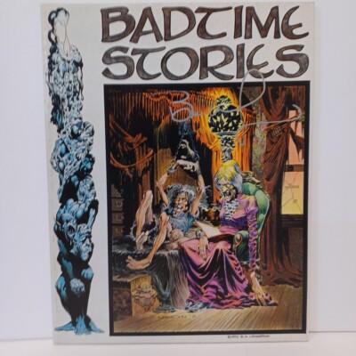 BADTIME STORIES BERNI WRIGHTSON SIGNED Horror GRAPHIC MASTERS 1971
