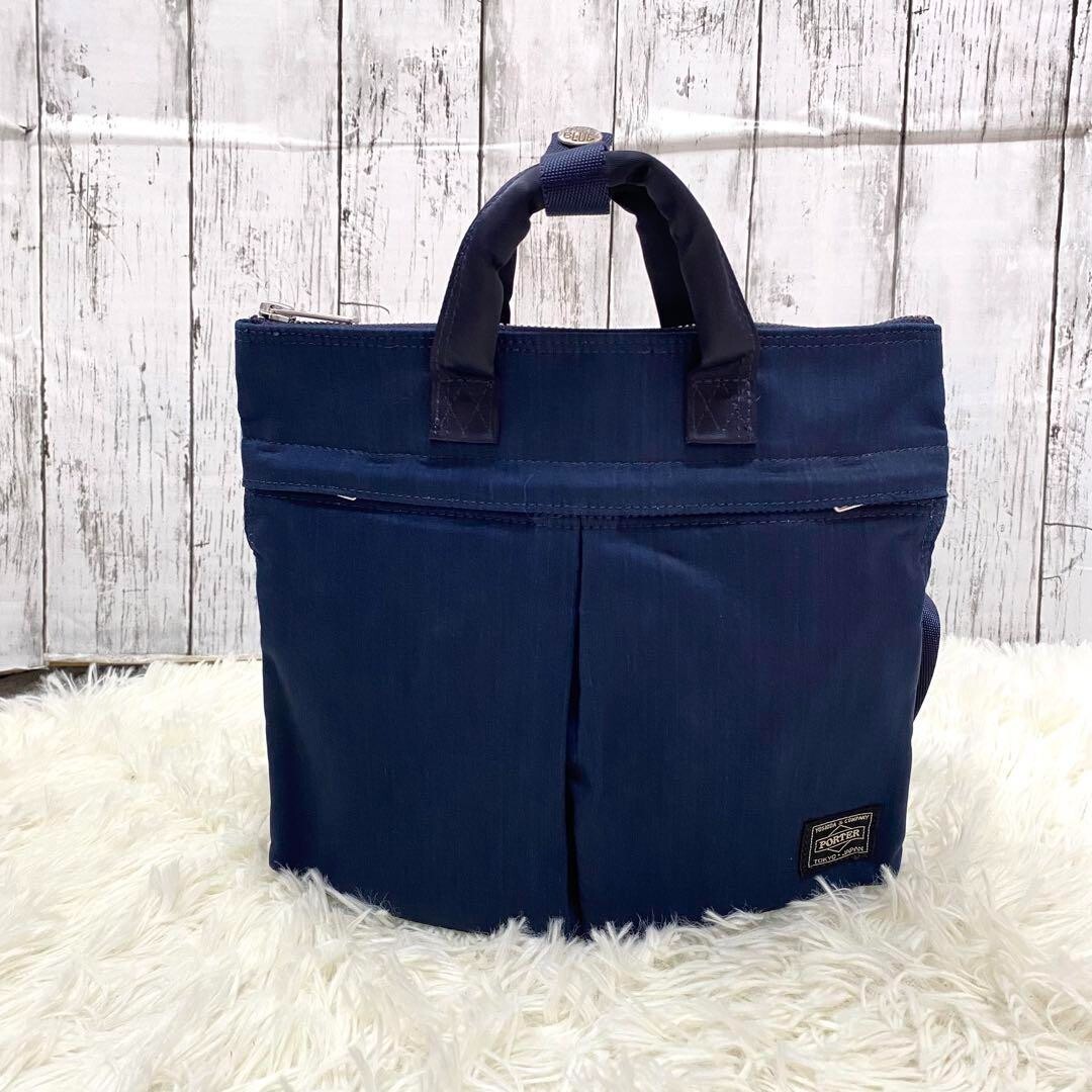 バッグ PORTER / denim indigo tote bag バッグ PORTER / denim indigo tote bag Porter Blue blue tote