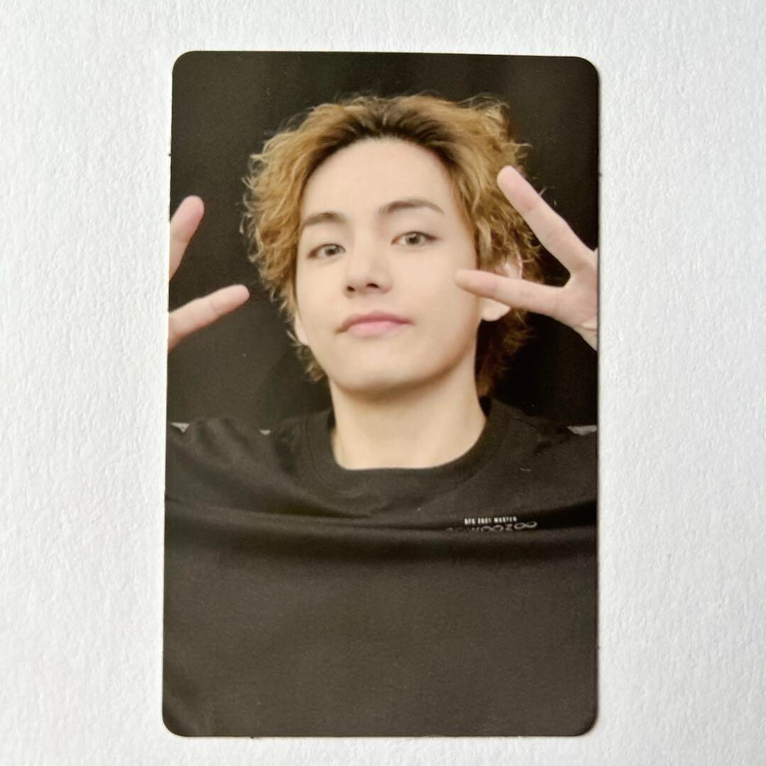 【公式】BTS ソウジュ ブルーレイ トレカ テヒョン V BTS V Taehyung muster sowoozoo Official Photocard Blu-ray