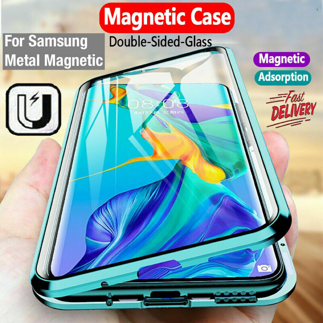 Купить Металлический корпус с двойным стеклом и магнитом на 360° для  Samsung S24 S23 S22 Ultra A25 A55 A54, цена 2 390 руб — (175219530004),  Германия