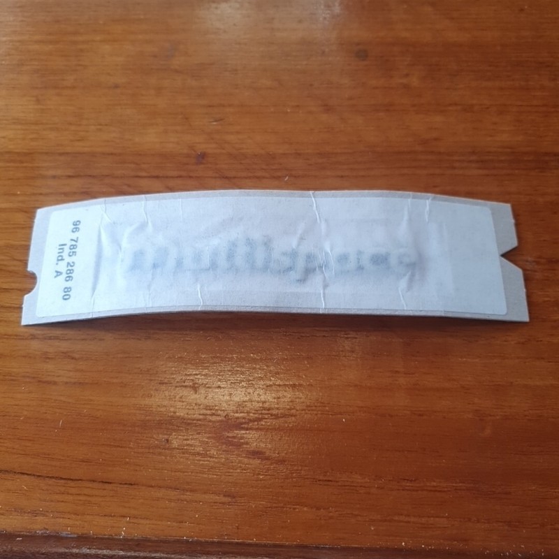 Monogramme Multispace D'Origine CitroÃ«N Berlingo - 9678528680