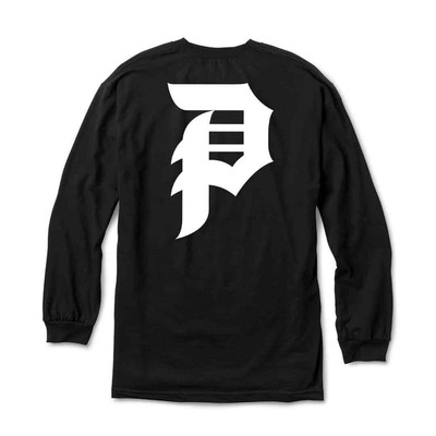 

Primitive Apparel Dirty P Футболка с длинным рукавом (черная) Футболка с рисунком, Черный