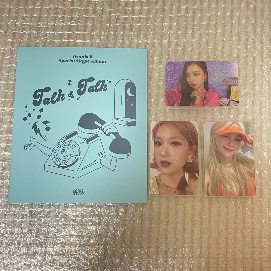 fromis_9 Special Single Album Talk & Talk Photo card CD K