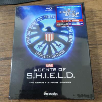 Agents of S.H.I.E.E.L.D. Final Season COMPLETE BOX Blu-ray 4 Disks