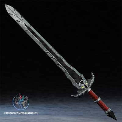 Spawn Sworder — 3D Printed RAW DIY Cosplay Kit + Prop Replica + 1:1 Scale