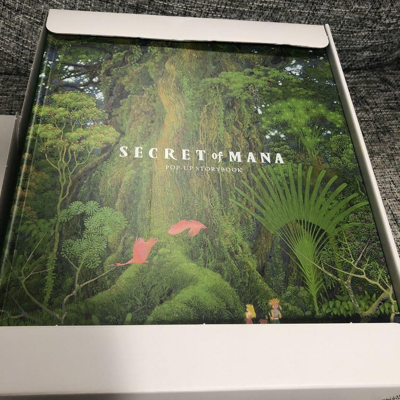 PS4 Seiken Densetsu 2 SECRET of MANA Collector's Edition Limited w/ figure - Picture 3 of 6