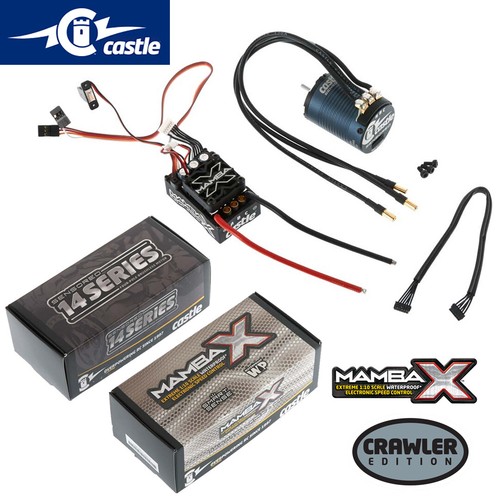 castle mamba 1406-1900kv Bluetoothユニット付き Castle Creations Mamba X Waterproof ESC/1406-1900Kv Sensored