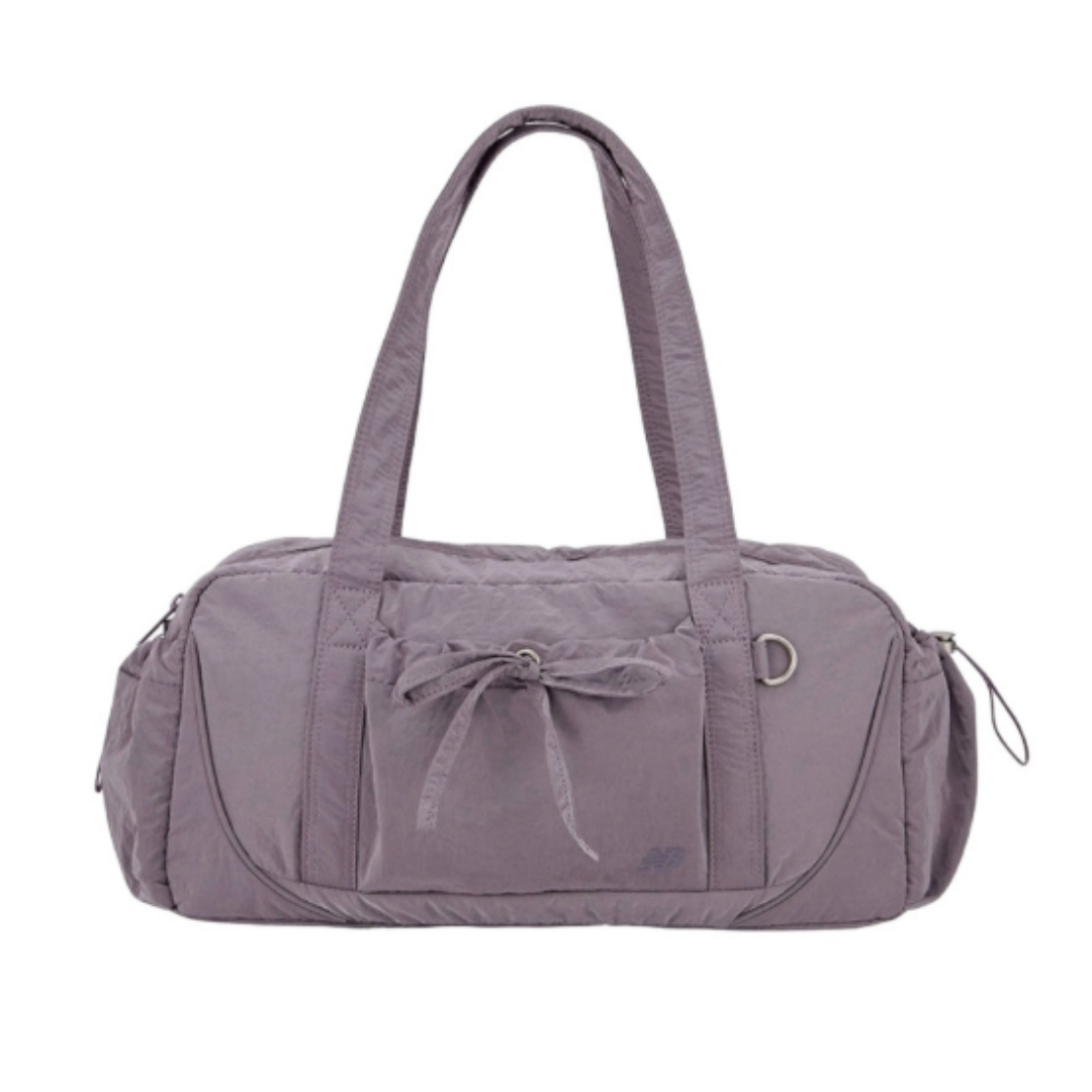 New Balance Glossy Ribbon Duffle Bag NBGCEFW701 Violet New