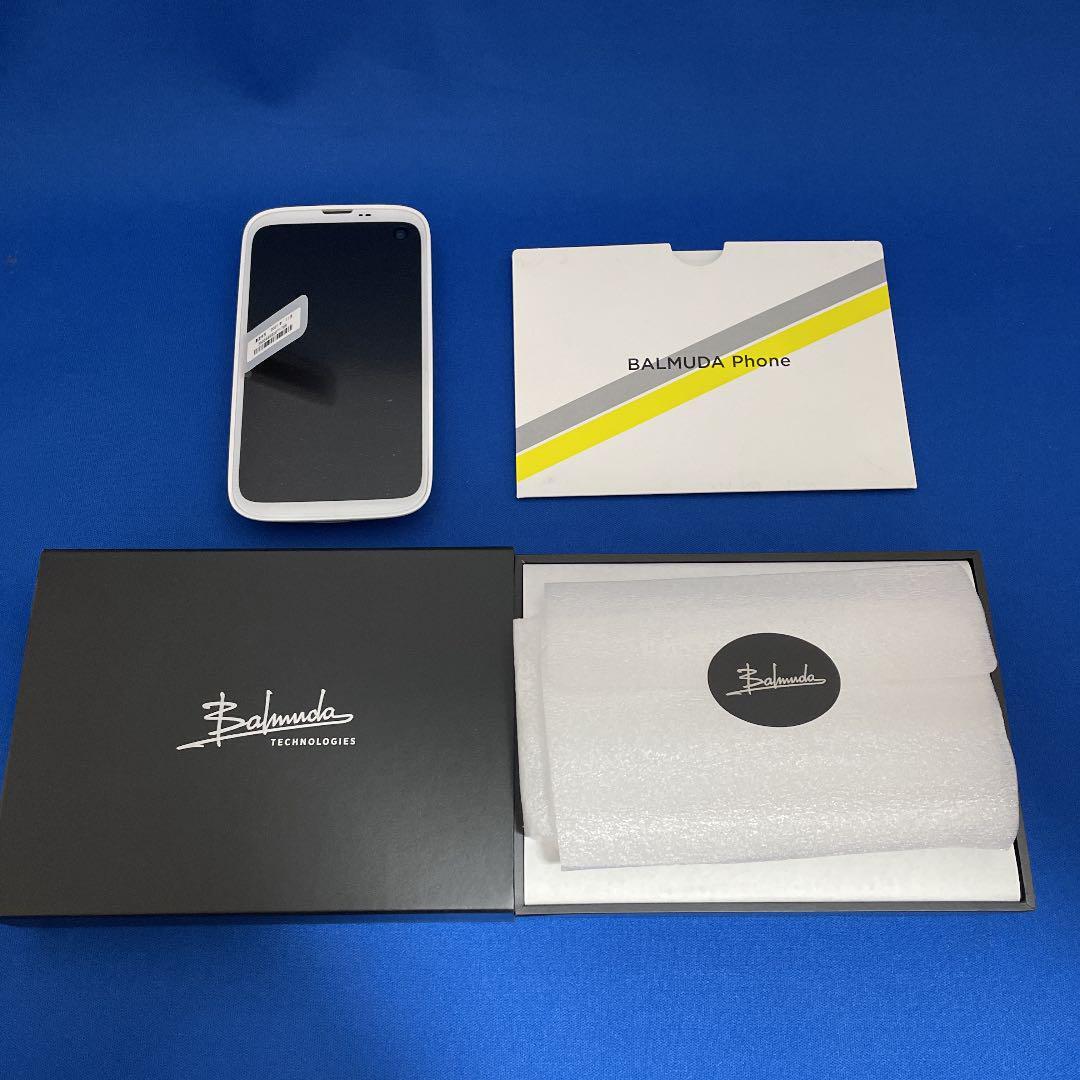 BALMUDA Phone A101BM White Color SoftBank version SIM free android