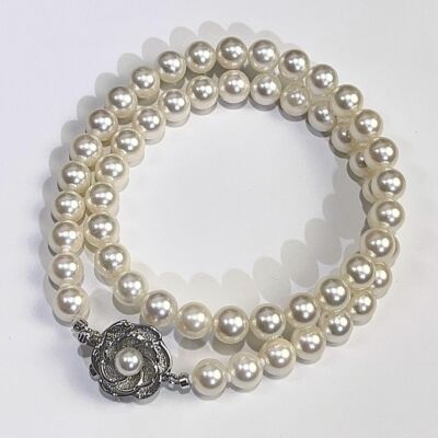 SV Akoya pearl necklace 43.5cm P7.5-8mm 40.3g Cool Japan | eBay