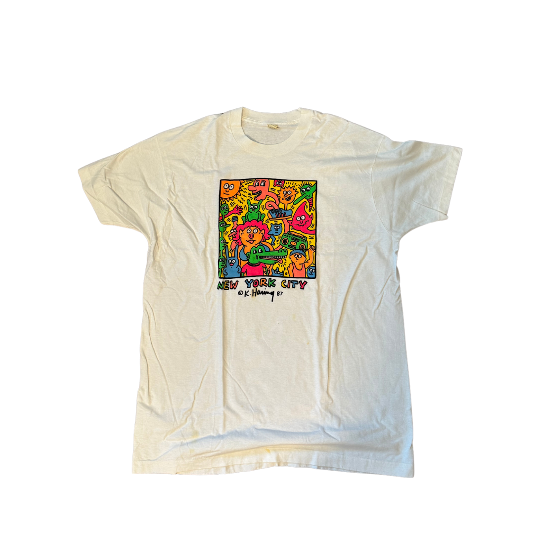 Keith Haring グラフィックTシャツ ブラック　POP SHOP Keith Haring Pop Shop Tokyo Tee | Urban Outfitters