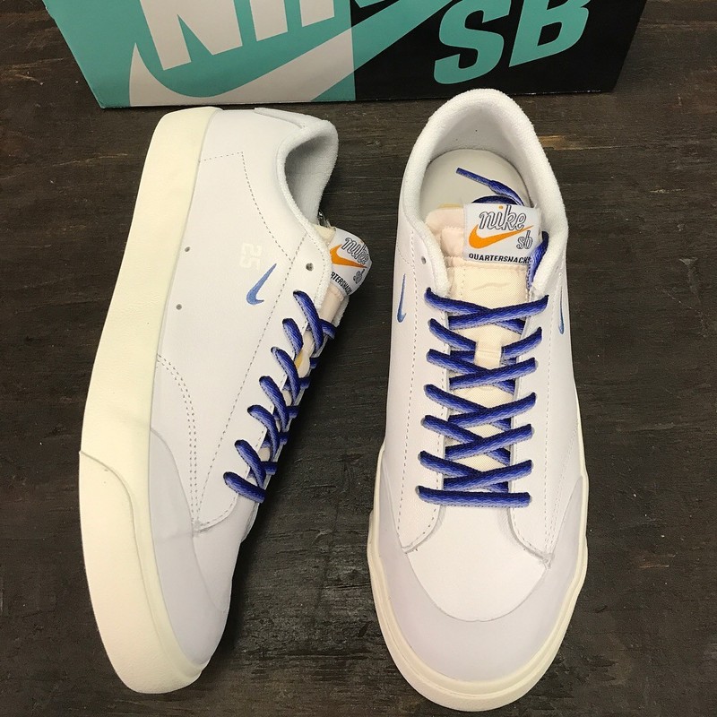 Nike SB Blazer Low XT QS Quartersnacks White Blue AQ3499-141 Sizes ... Nike SB Blazer Low XT QS Quartersnacks White Blue AQ3499-141 Sizes 8.5-11.5